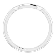 Charger l&#39;image dans la galerie, Sterling Silver Band for 10 mm Square Ring
