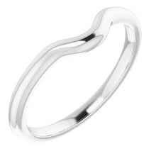 Charger l'image dans la galerie, Sterling Silver Band for 5.8 mm Round Ring
