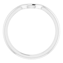 Charger l'image dans la galerie, Sterling Silver Band for 6x4 mm Oval Ring

