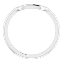 Charger l'image dans la galerie, Sterling Silver Band for 10 mm Cushion Ring

