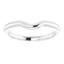 Charger l'image dans la galerie, Sterling Silver Band for 5 mm Cushion Ring

