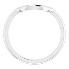 Charger l'image dans la galerie, Sterling Silver Band for 12x10 mm Oval Ring
