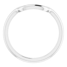 Load image into Gallery viewer, Sterling Silver Band for 12 mm Cushion Ring
