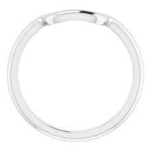 Load image into Gallery viewer, Sterling Silver Band for 10x8 mm Emerald Ring
