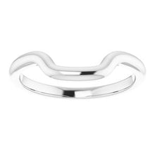 Load image into Gallery viewer, Sterling Silver Band for 11 mm Cushion Ring
