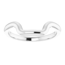 Load image into Gallery viewer, Sterling Silver Band for 12x10 mm Emerald Ring
