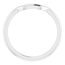 Load image into Gallery viewer, Sterling Silver Band for 7 mm Square Ring
