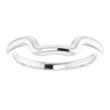 Load image into Gallery viewer, Sterling Silver Band for 9 mm Square Ring
