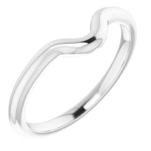 Load image into Gallery viewer, Sterling Silver Band for 7x5 mm Pear Ring
