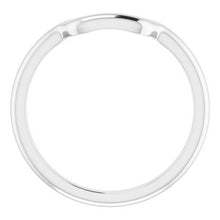 Load image into Gallery viewer, Sterling Silver Band for 7.5 mm Square Ring
