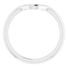 Charger l'image dans la galerie, Sterling Silver Band for 8x6 mm Pear Ring
