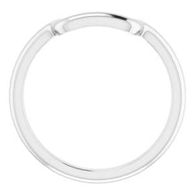 Load image into Gallery viewer, Sterling Silver Band for 10 mm Square Ring
