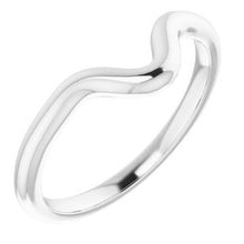 Load image into Gallery viewer, Sterling Silver Band for 9x6 mm Pear Ring
