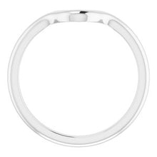 Load image into Gallery viewer, Sterling Silver Band for 9x6 mm Pear Ring
