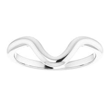 Load image into Gallery viewer, Sterling Silver Band for 12x8 mm Pear Ring
