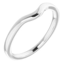 Charger l'image dans la galerie, Sterling Silver Band for 5.2 mm Round Ring
