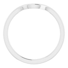 Charger l'image dans la galerie, Sterling Silver Band for 8x6 mm Oval Ring
