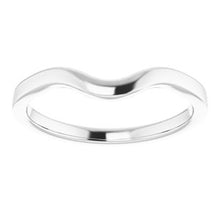 Charger l'image dans la galerie, Sterling Silver Band for 8x6 mm Oval Ring
