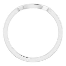 Charger l'image dans la galerie, Sterling Silver Band for 7.4 mm Round Ring

