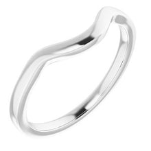 Load image into Gallery viewer, Sterling Silver Band for 9x7 mm Oval Ring
