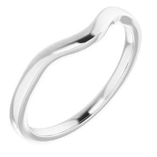 Charger l&#39;image dans la galerie, Sterling Silver Band for 6.5 mm Round Ring
