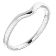 Charger l'image dans la galerie, Sterling Silver Band for 5x3 mm Emerald Ring
