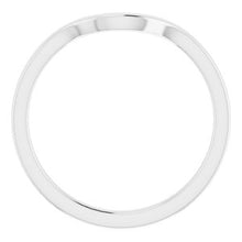 Charger l'image dans la galerie, Sterling Silver Band for 7x5 mm Emerald Ring
