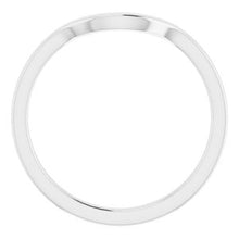 Charger l'image dans la galerie, Sterling Silver Band for 7 mm Cushion Ring
