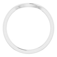 Charger l'image dans la galerie, Sterling Silver Band for 5 mm Square Ring
