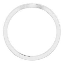 Charger l'image dans la galerie, Sterling Silver Band for 4 mm Square Ring
