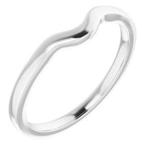 Charger l'image dans la galerie, Sterling Silver Band for 5x3 mm Marquise Ring
