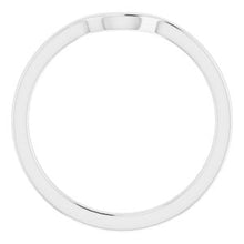 Charger l'image dans la galerie, Sterling Silver Band for 5x3 mm Marquise Ring
