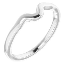Load image into Gallery viewer, Sterling Silver Band for 6x3.5 mm Marquise Ring
