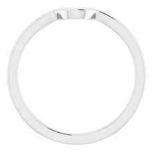 Load image into Gallery viewer, Sterling Silver Band for 6x3.5 mm Marquise Ring
