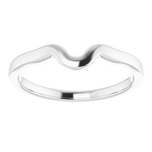 Load image into Gallery viewer, Sterling Silver Band for 6x3.5 mm Marquise Ring
