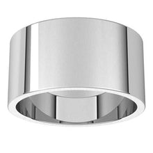 Load image into Gallery viewer, Palladium 10 mm Flat Band Size 12.5
