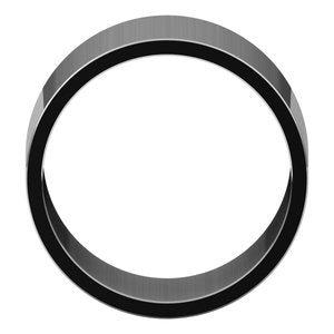 Palladium 12 mm Flat Band Size 9