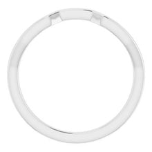 Charger l'image dans la galerie, Sterling Silver Band for 4.4 mm Round Ring
