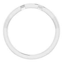 Charger l'image dans la galerie, Sterling Silver Band for 4.8 mm Round Ring
