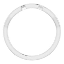 Load image into Gallery viewer, Sterling Silver Band for 8 mm Round Ring
