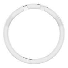Load image into Gallery viewer, Sterling Silver Band for 16x12 mm Oval Ring
