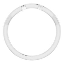 Charger l'image dans la galerie, Sterling Silver Band for 12x10 mm Emerald Ring
