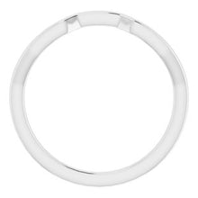 Load image into Gallery viewer, Sterling Silver Band for 4.5 mm Square Ring

