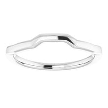 Load image into Gallery viewer, Sterling Silver Band for 5 mm Square Ring
