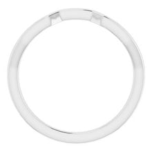 Charger l'image dans la galerie, Sterling Silver Band for 6x3 mm Marquise Ring
