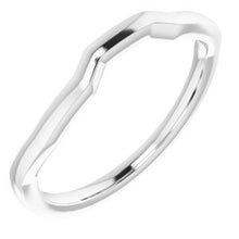 Load image into Gallery viewer, Sterling Silver Band for 7x3.5 mm Marquise Ring
