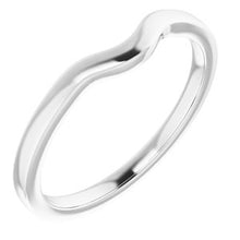 Charger l'image dans la galerie, Sterling Silver Band for 5.8 mm Round Ring
