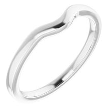 Charger l'image dans la galerie, Sterling Silver Band for 5.5 mm Round Ring

