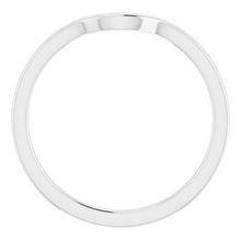 Charger l&#39;image dans la galerie, Sterling Silver Band for 6 mm Cushion Ring
