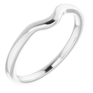 Sterling Silver Band for 5 mm Cushion Ring